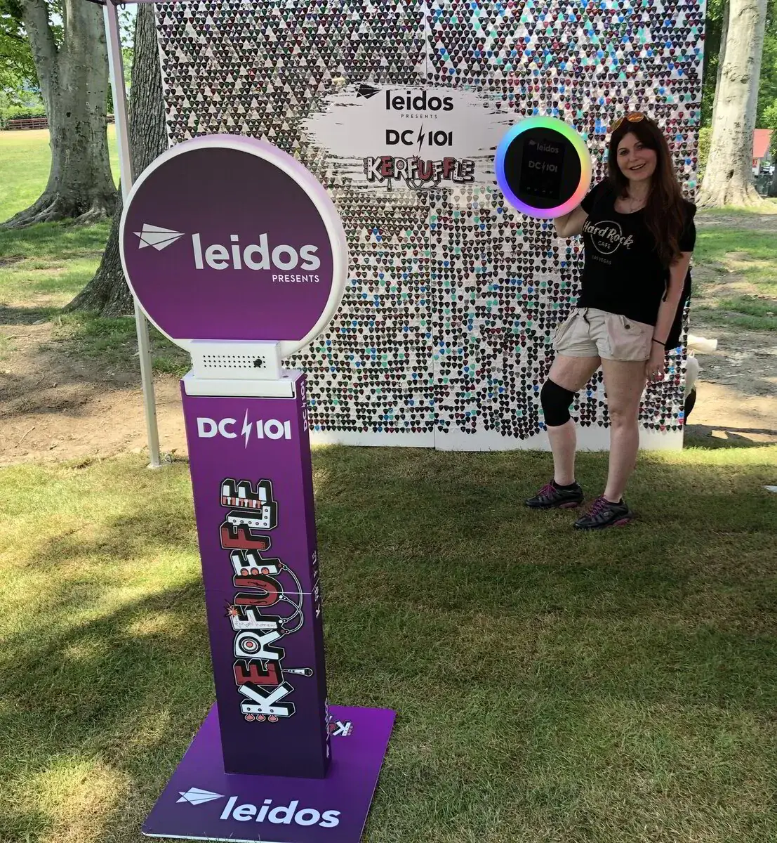 Scribble Booth at a nonprofit event