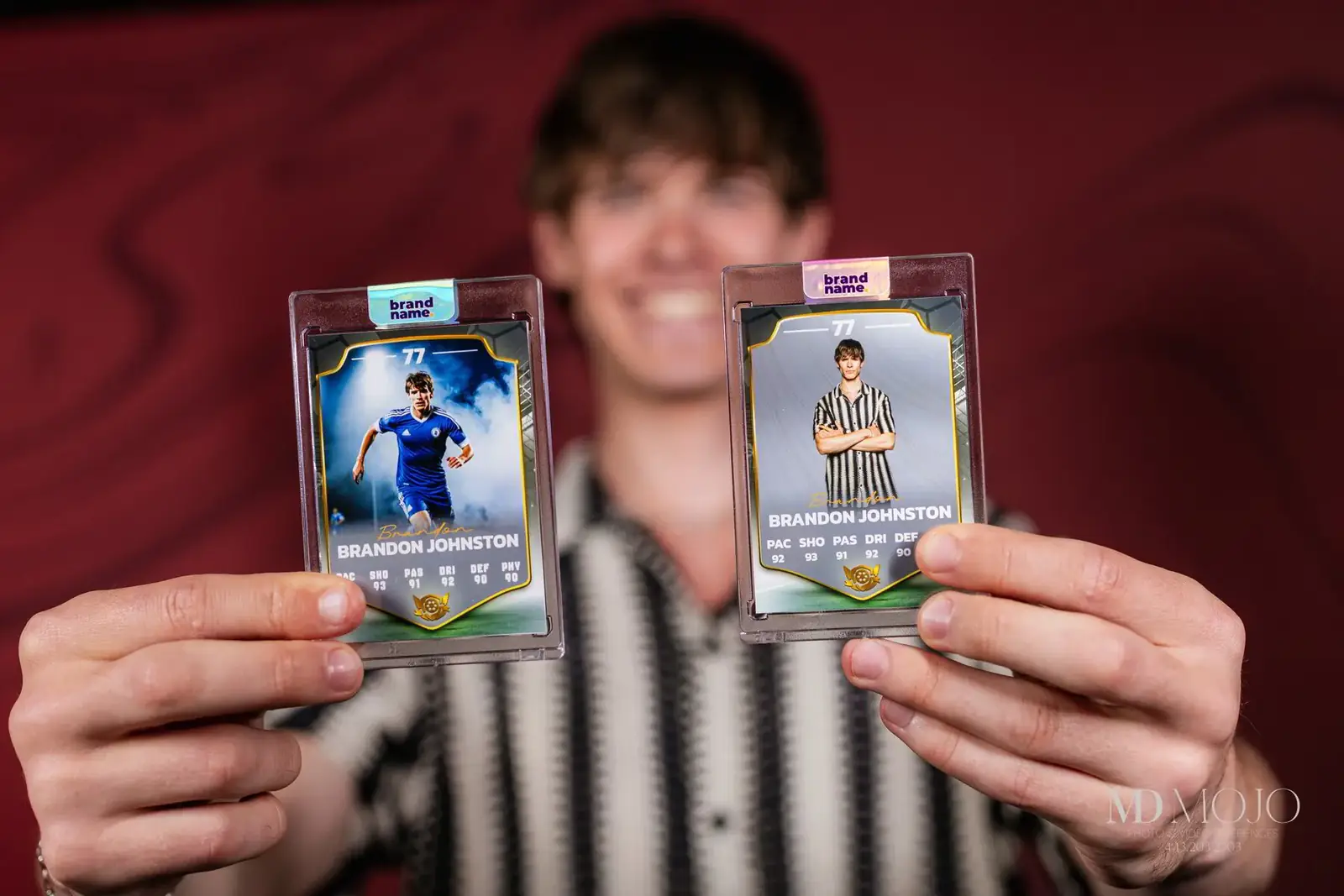 Trading Card Photo Booth for Weddings