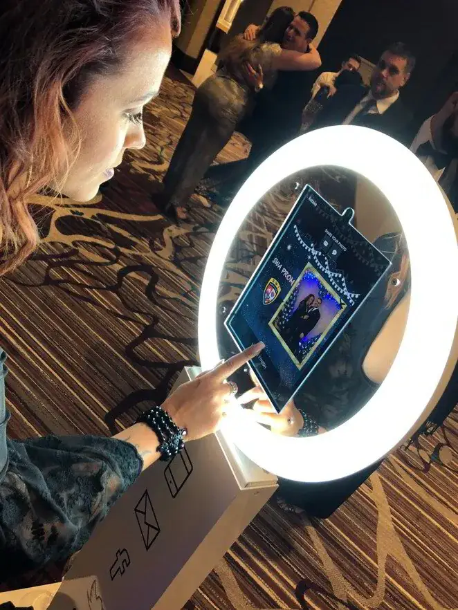 Branded photo booth corporate gallery
