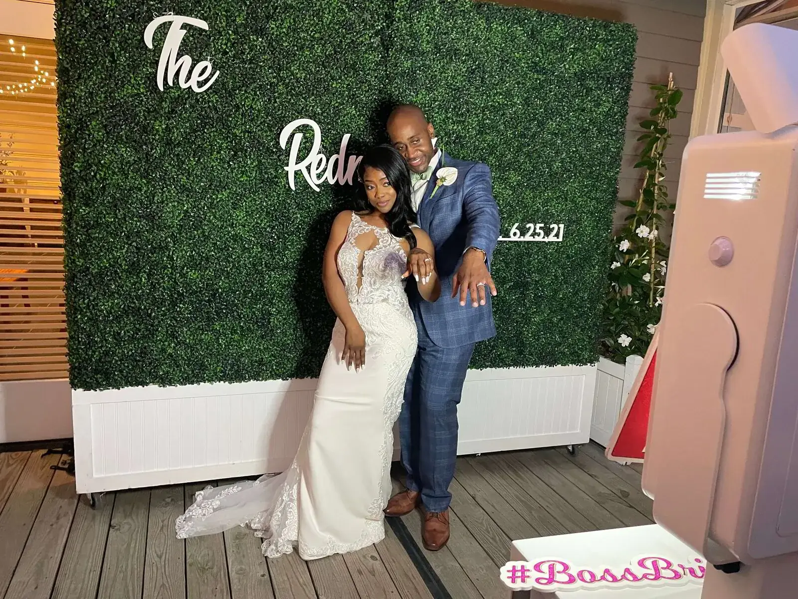 Wedding photo booth in Columbia