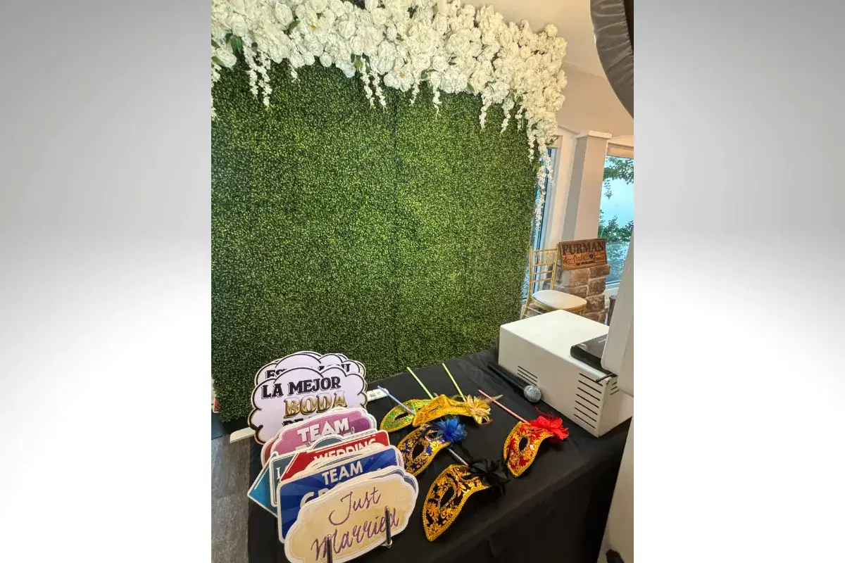 Photo & Video Booth at The Bayfront Club in Edgemere, Maryland photo